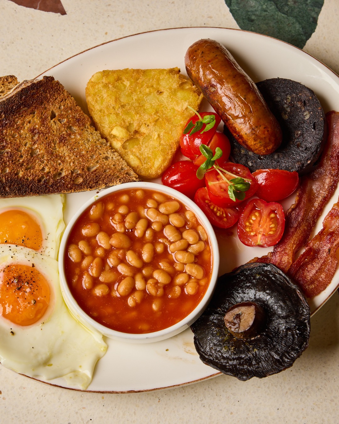 Full English Breakfast in Barnet
