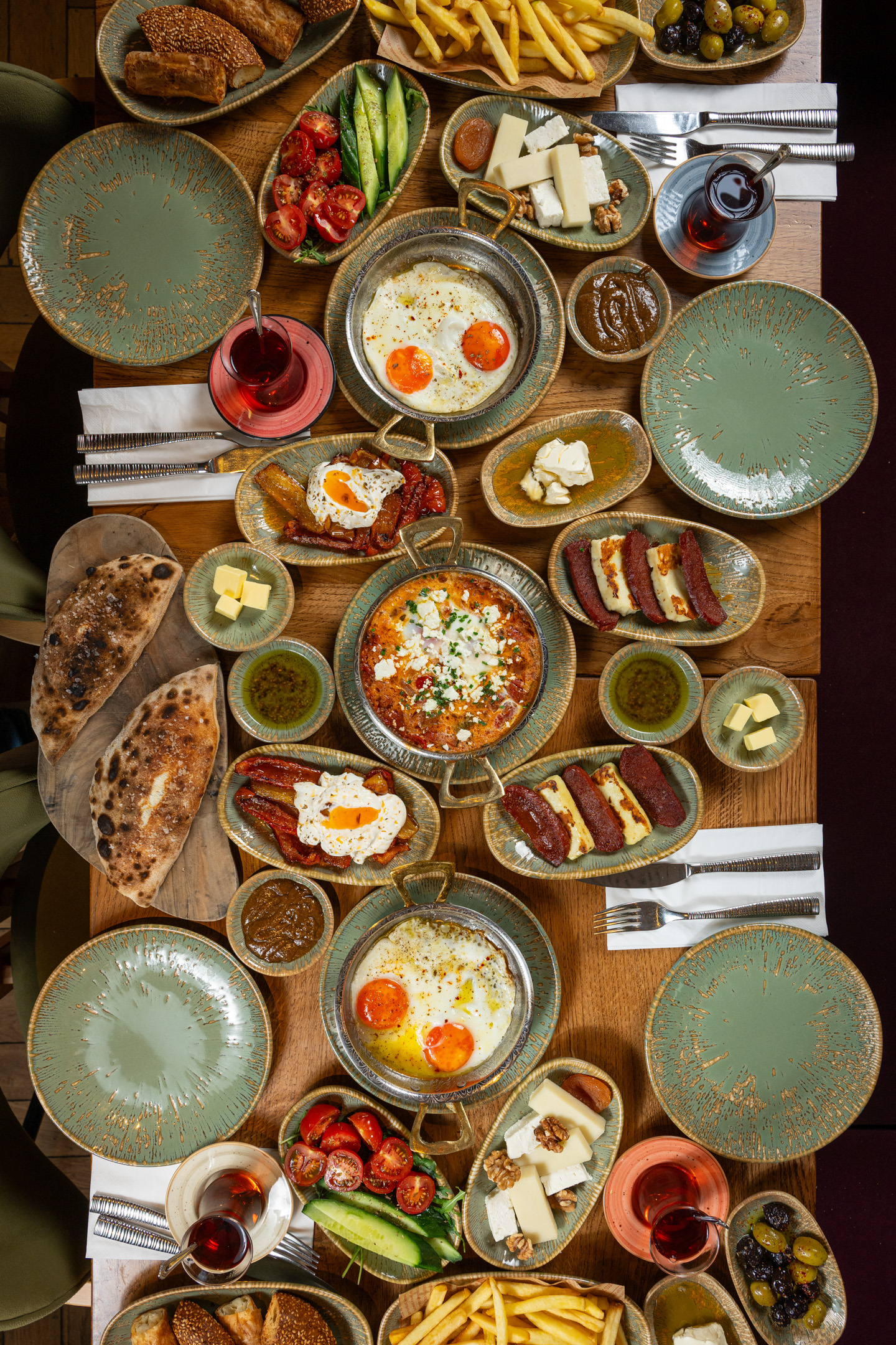 Turkish Breakfast feast